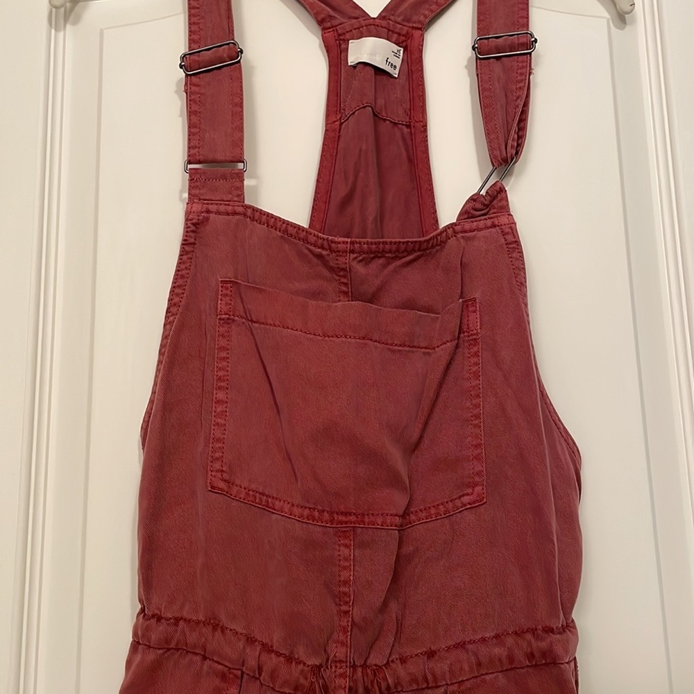 Aritzia Wilfred Free Beatriz Romper in Faded Red Size XS (WORN ONCE)